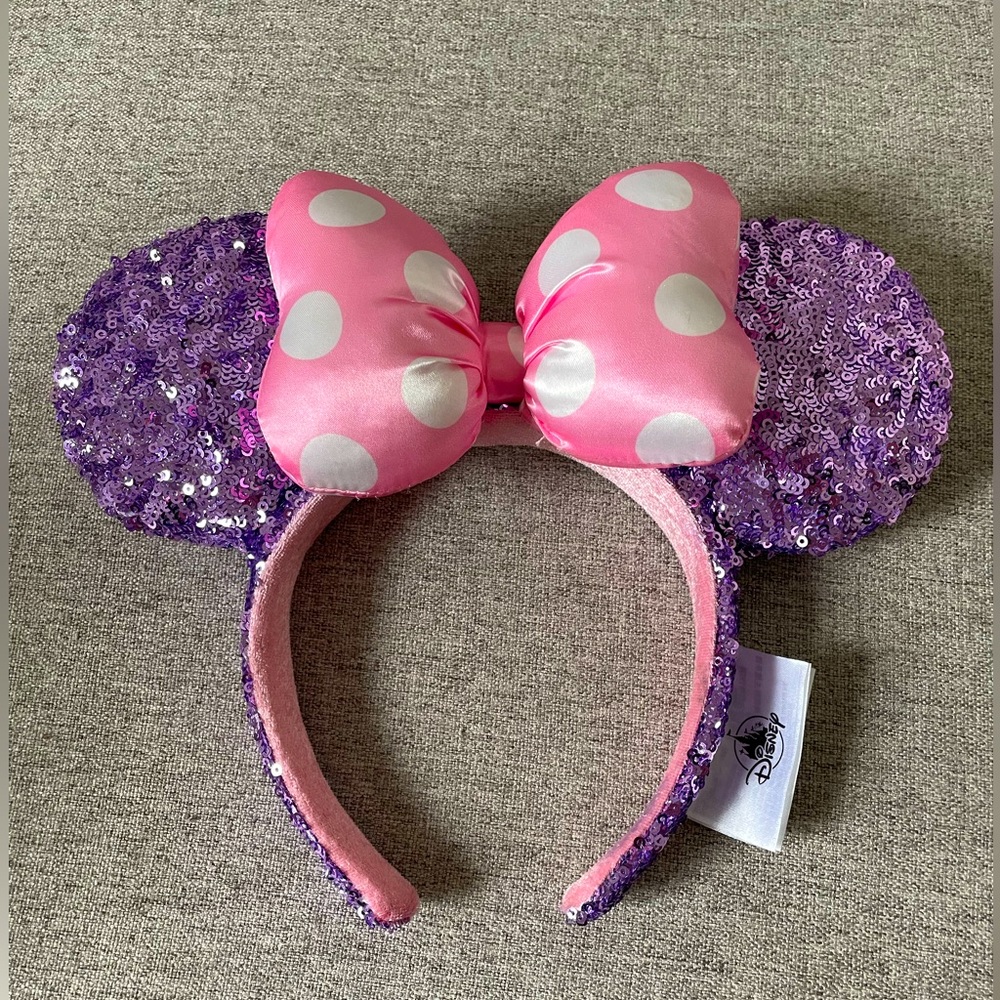Pink/Purple Minnie Ears
